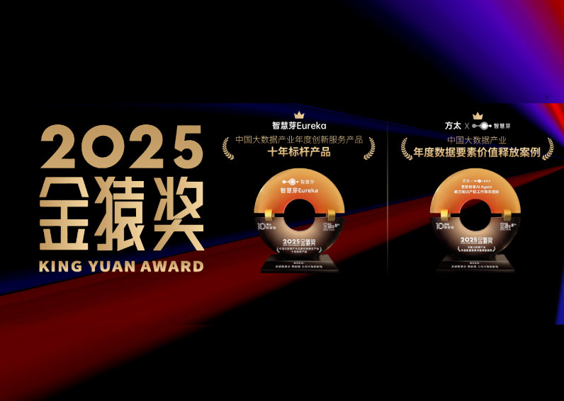 AI赋能 数据提质 智慧芽斩获“金猿奖”双料大奖